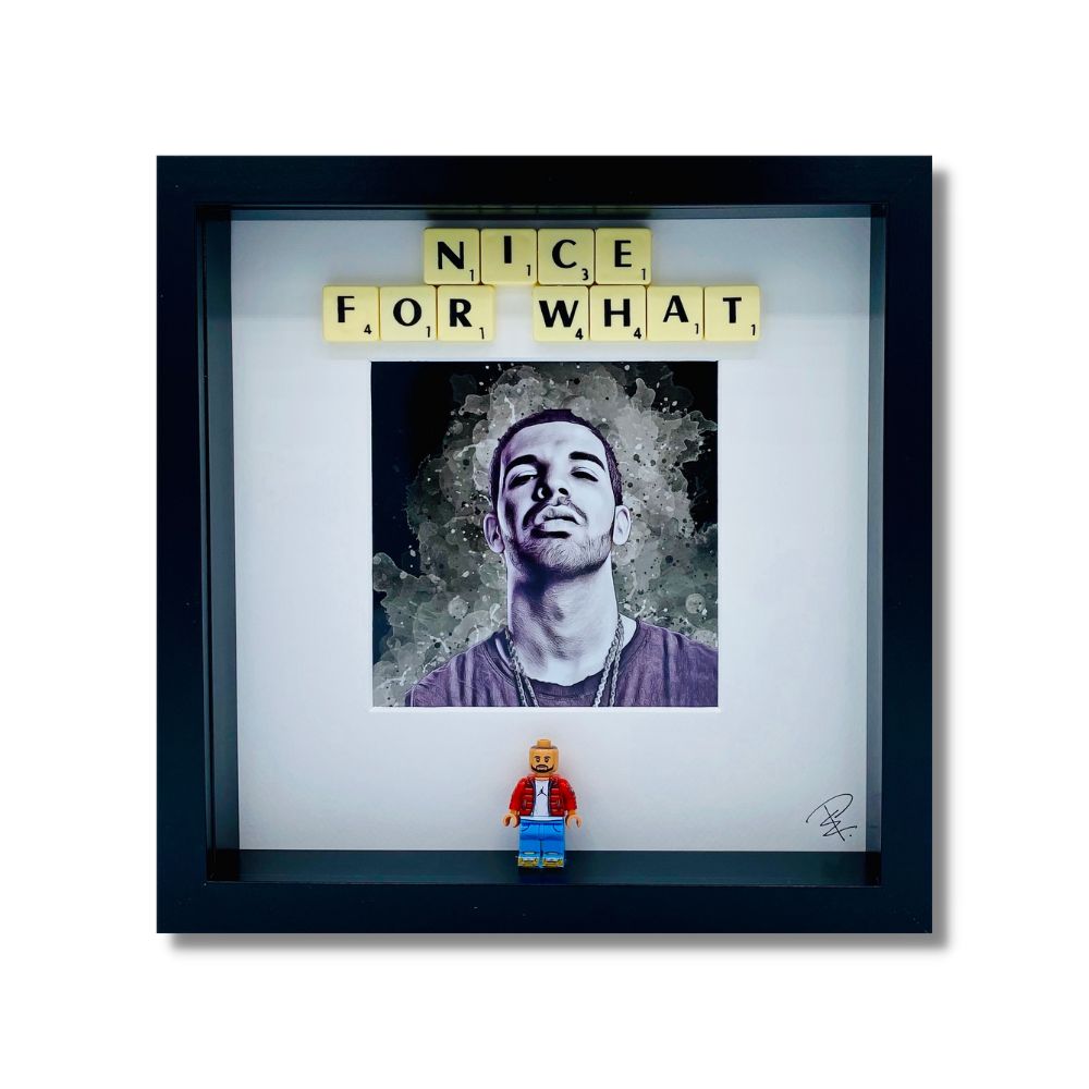 "Nice For What"picture frame