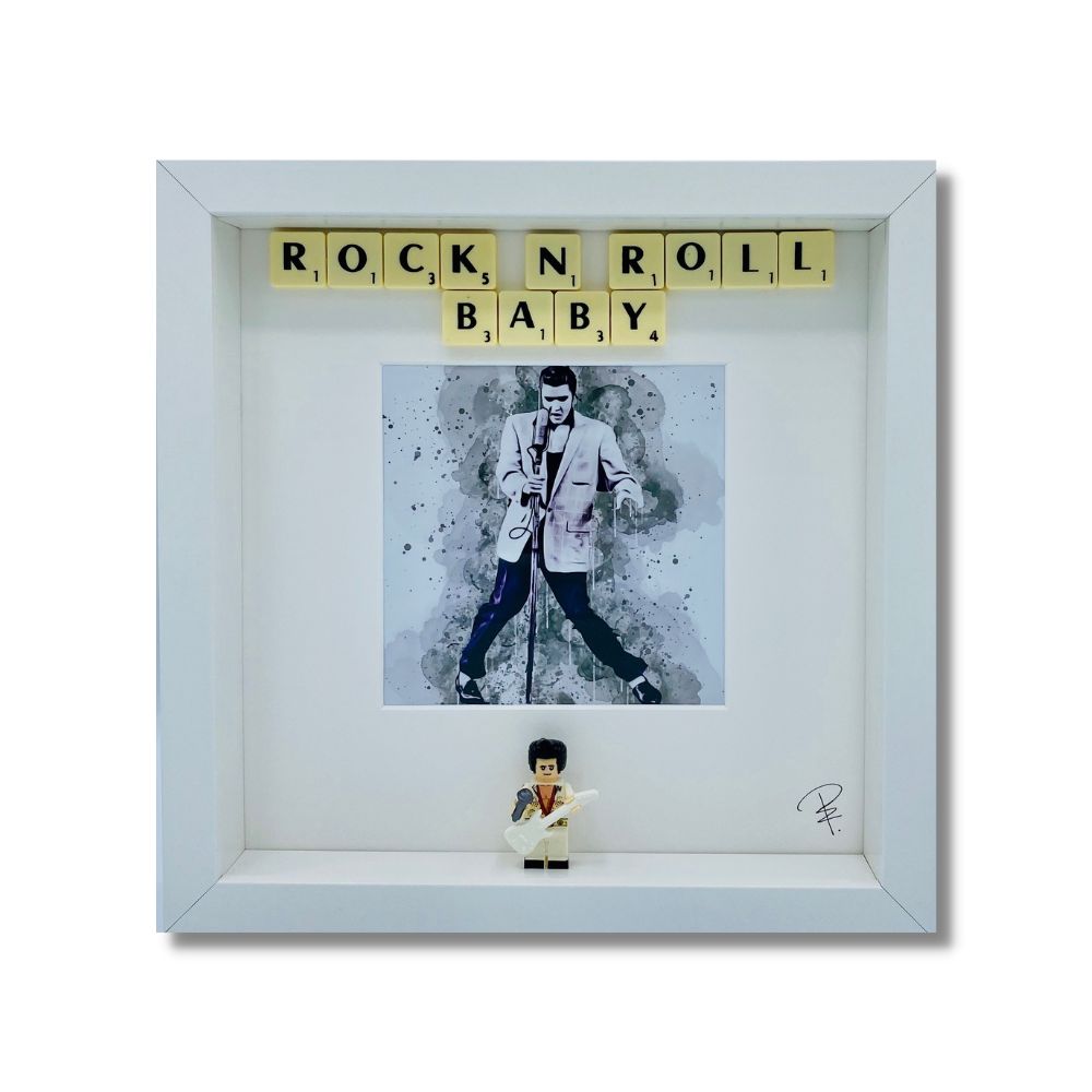 "Rock N Roll Baby"picture frame