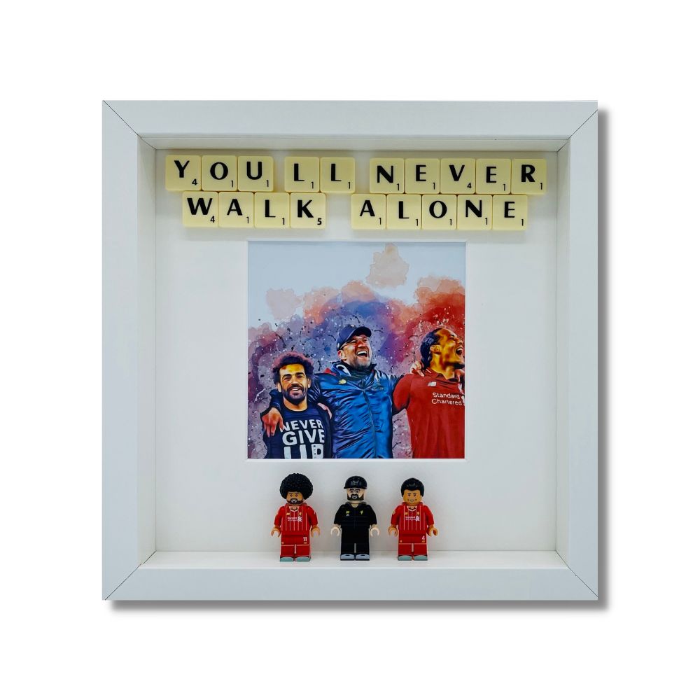 Bilderrahmen „You‘ll Never Walk Alone“