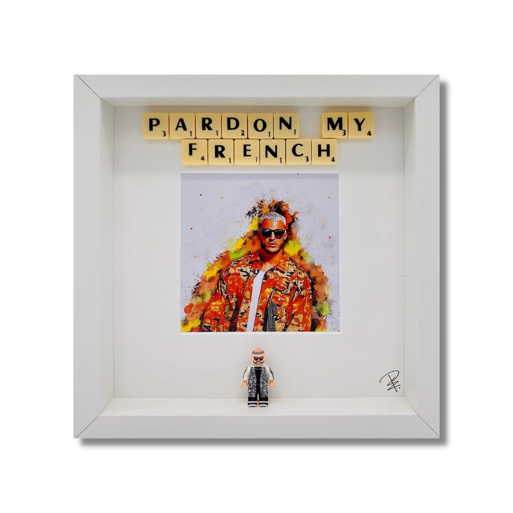 Bilderrahmen „Pardon My French“