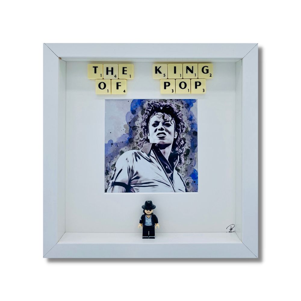 Bilderrahmen "The King Of Pop"