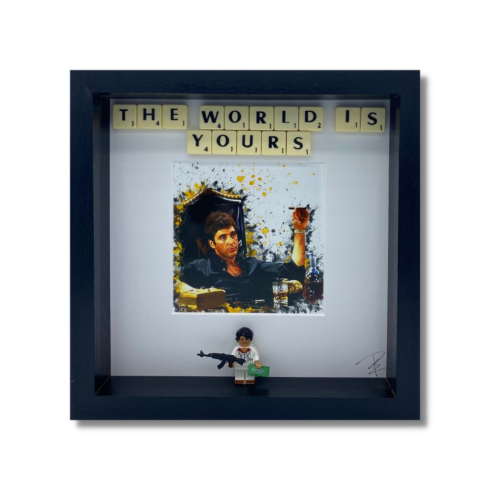 "The World Is Yours"picture frame