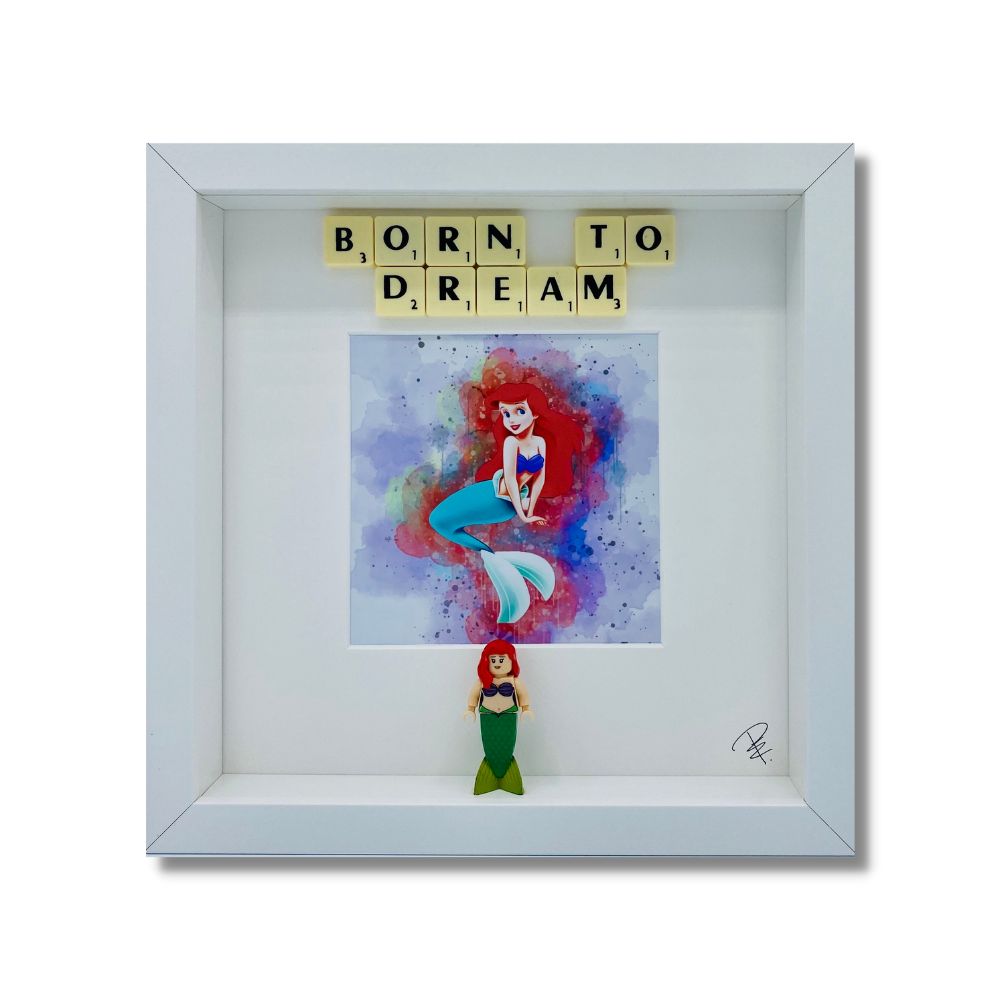 Bilderrahmen „Born To Dream“
