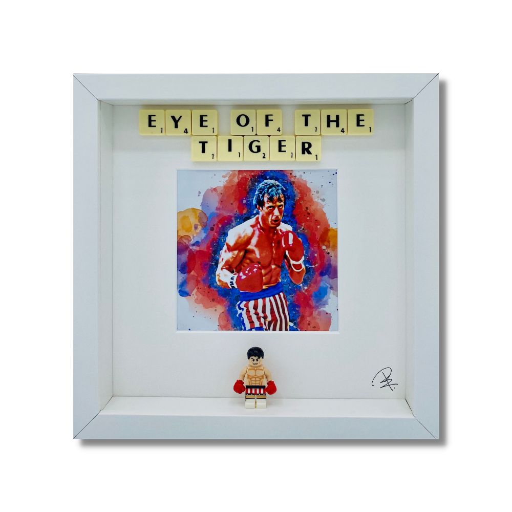 "Eye Of The Tiger"picture frame