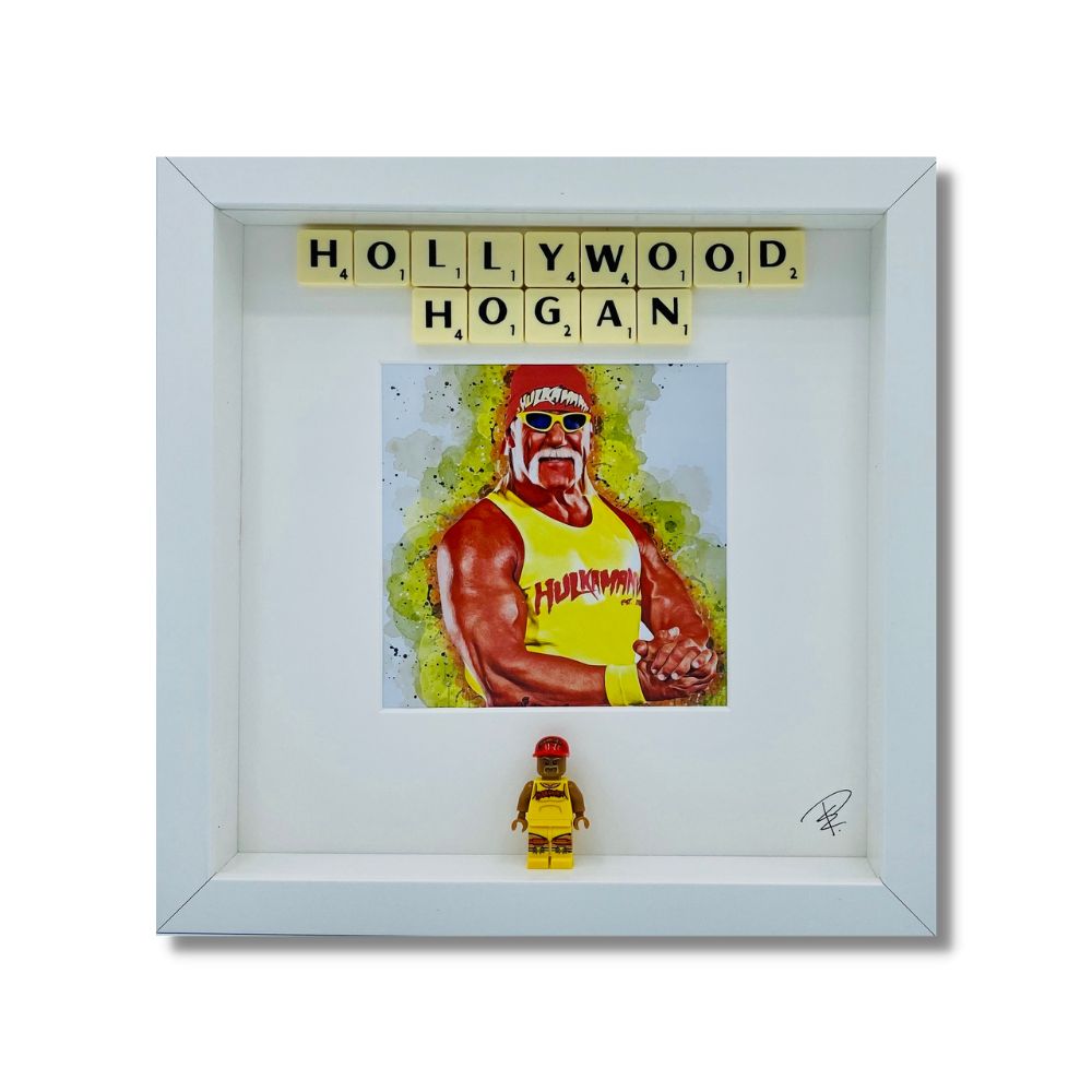 "Hollywood Hogan"picture frame