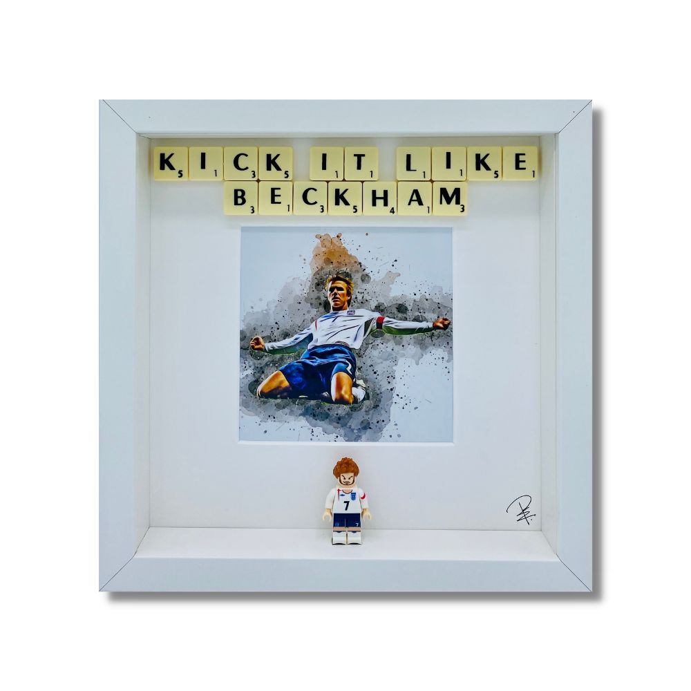 Bilderrahmen „Kick It Like Beckham“