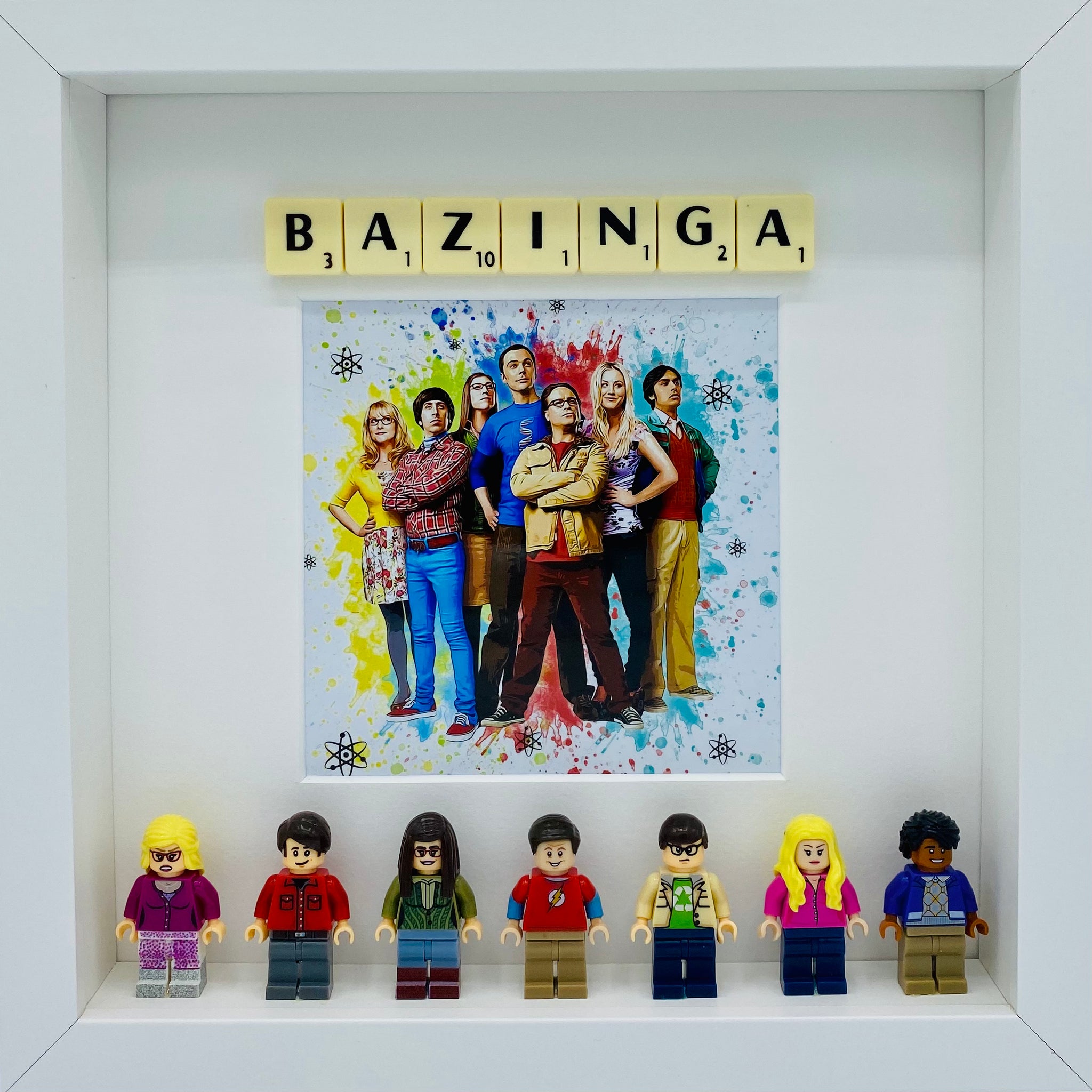 Bilderrahmen „Bazinga“