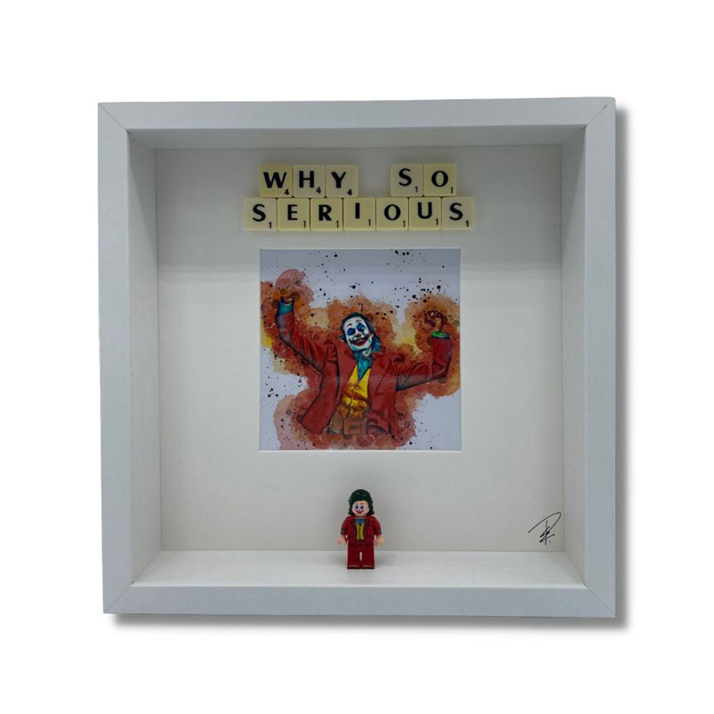"Why So Serious"picture frame