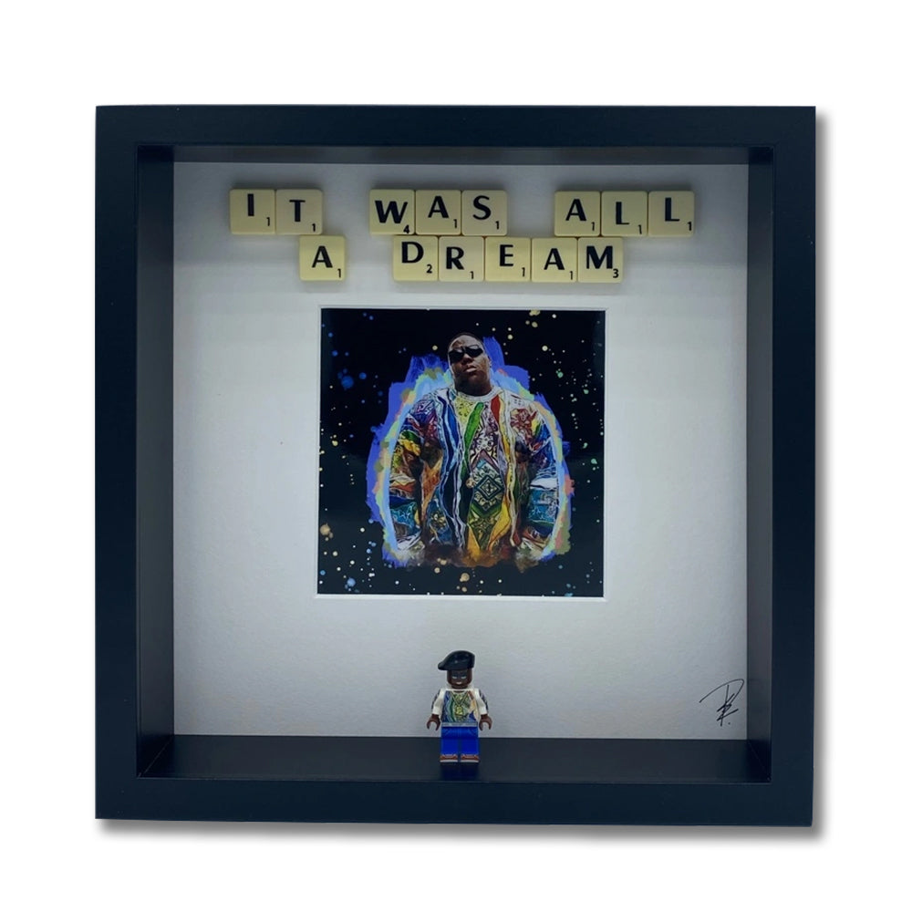 Bilderrahmen "It Was All A Dream"