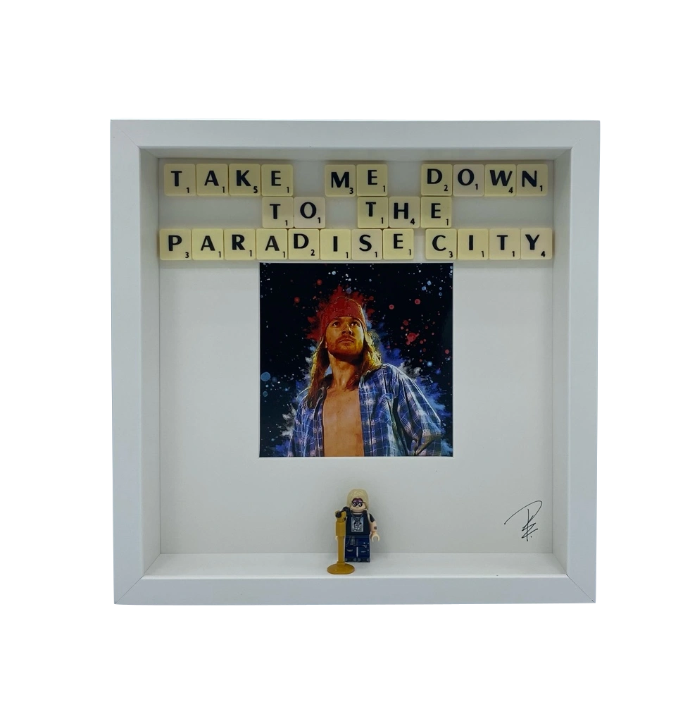 Bilderrahmen "Take Me Down To The Paradise City"