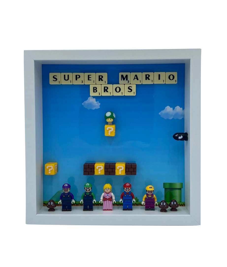 "Super Mario Bros"picture frame