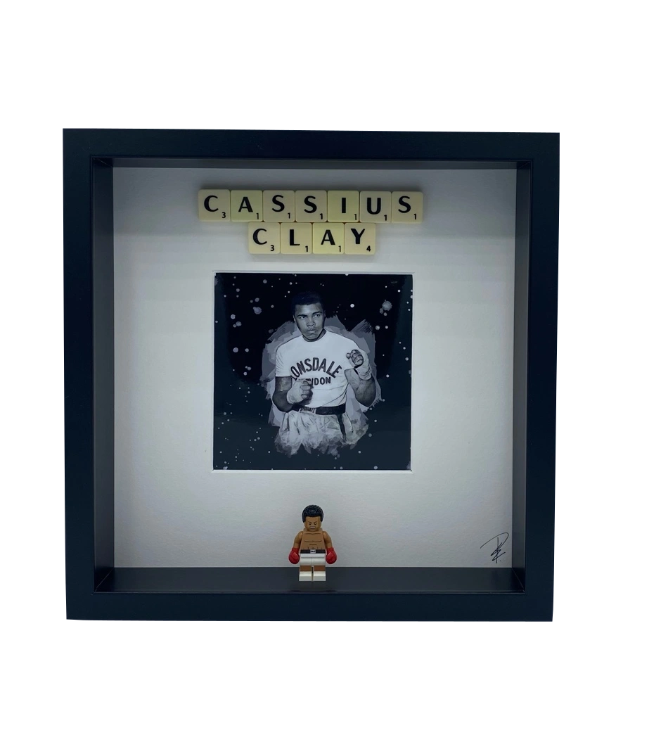 "Cassius Clay" picture frame