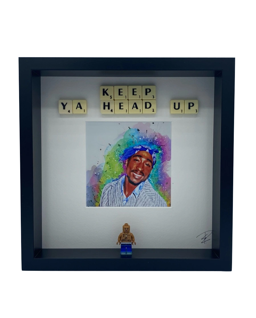 Picture Frame "Keep Ya Head Up"
