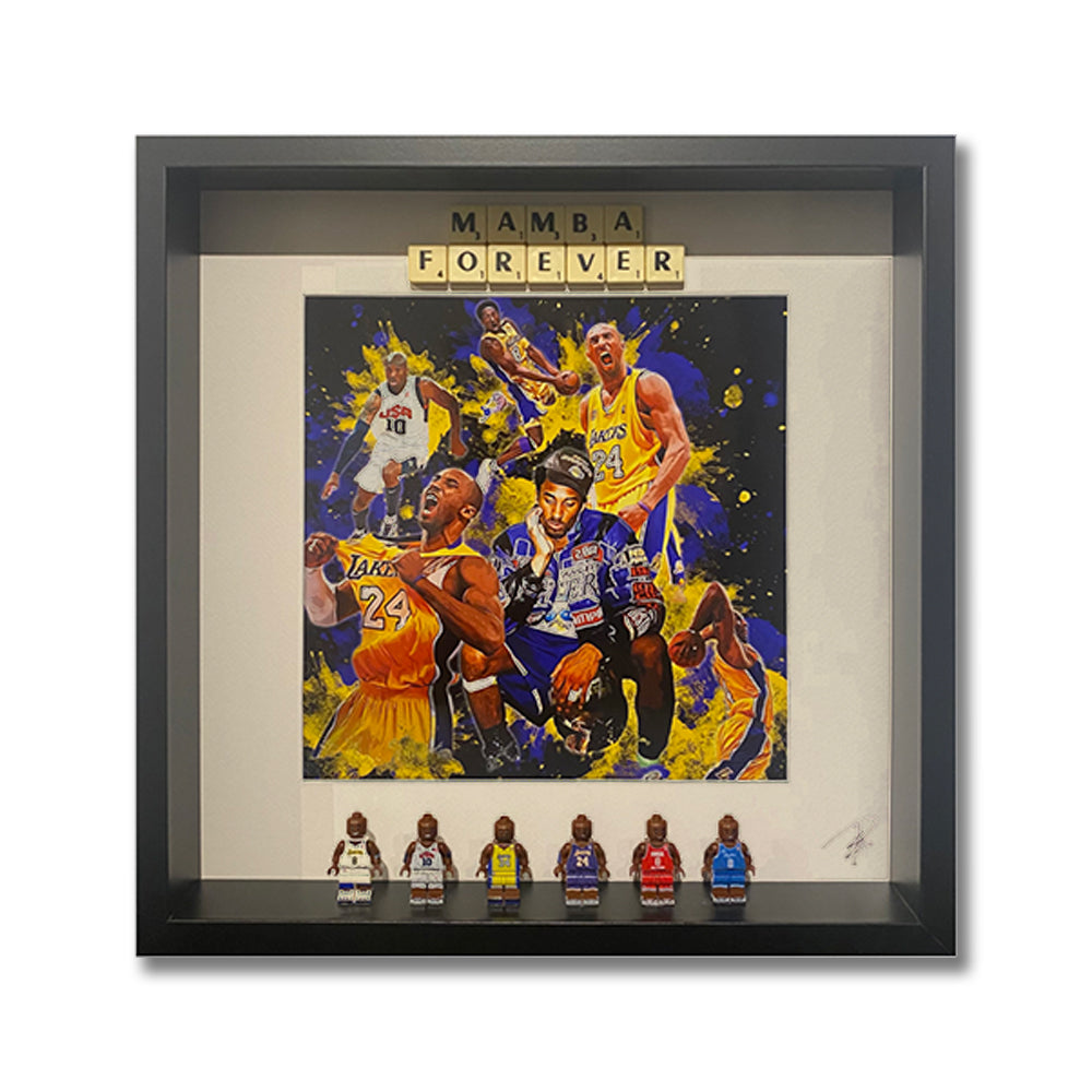 Bilderrahmen "Mamba Forever" SIZE XL 35x35cm