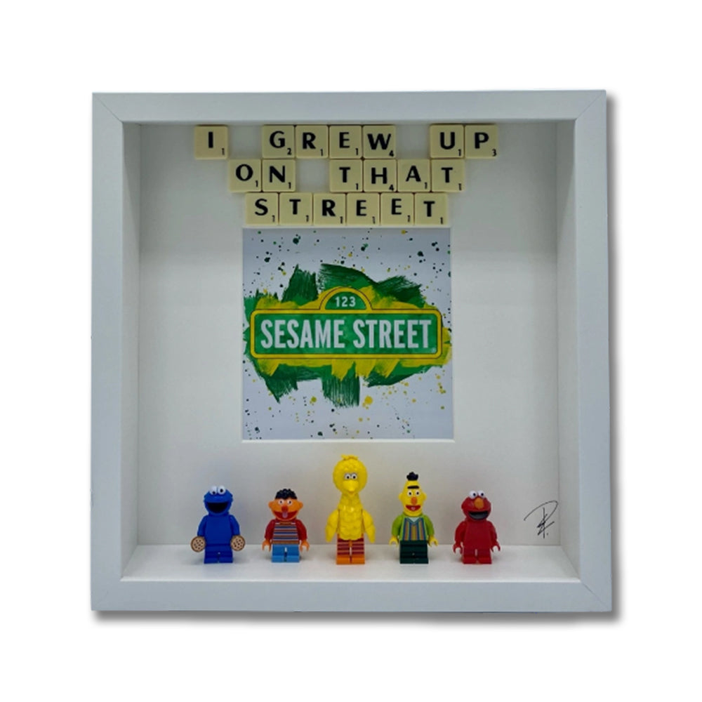 Bilderrahmen "Sesame Street"